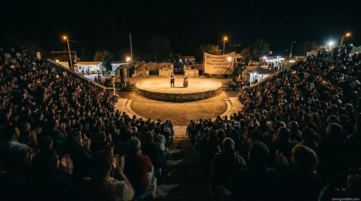 Efes Selçuk Amfi Tiyatro'da Haybeden Gerçeküstü Aşk Rüzgarı
