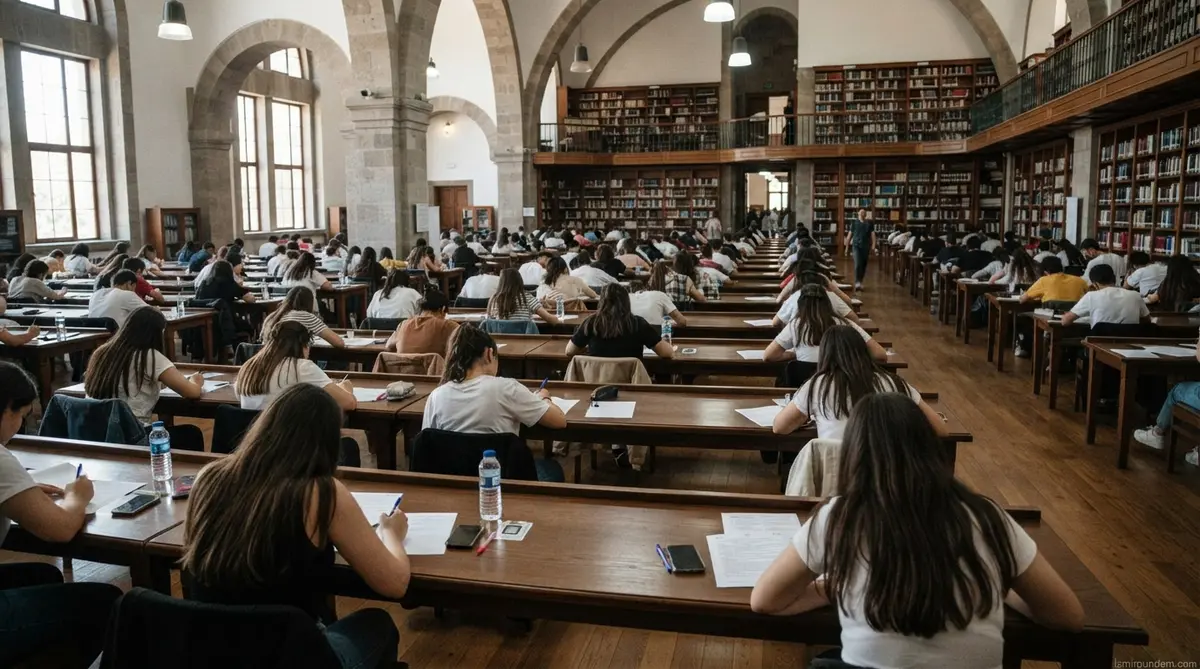 Efes Selçuk'ta 254 Öğrenci Ücretsiz Deneme Sınavına Girdi