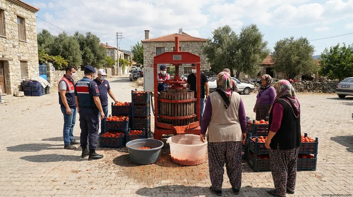 Efes Selçuk'ta Salça Mesaisi Başlıyor: İşte Mahalle Programı