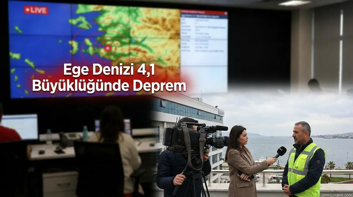 Ege Denizi'nde 4,1 Büyüklüğünde Deprem: Datça Açıkları Sallandı