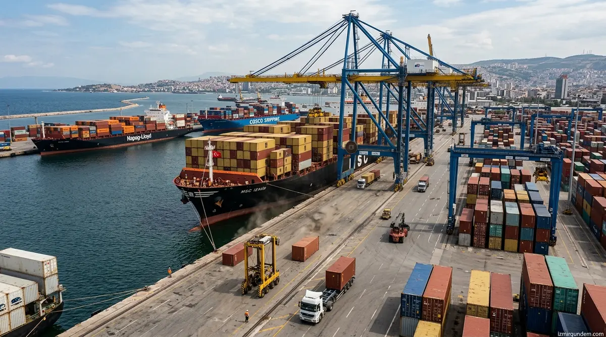 Ege'den 8 Ayda 29,2 Milyar Dolar İhracat: İzmir Zirvede
