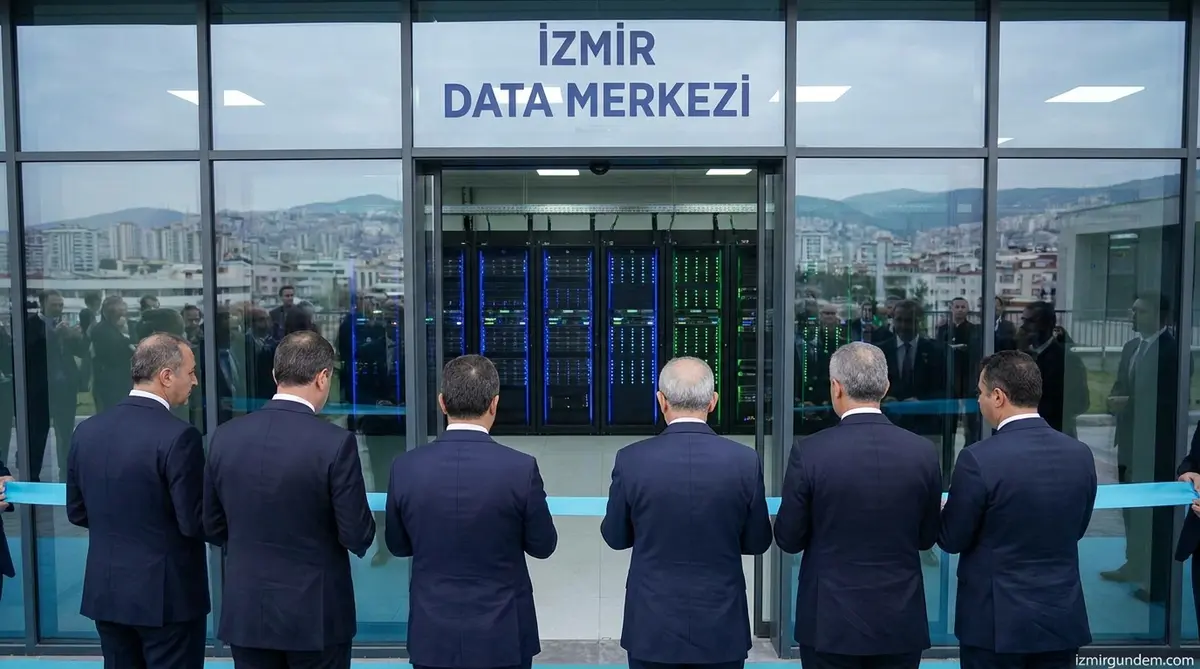Ege'nin en büyük veri merkezi İzmir Gaziemir'de açıldı