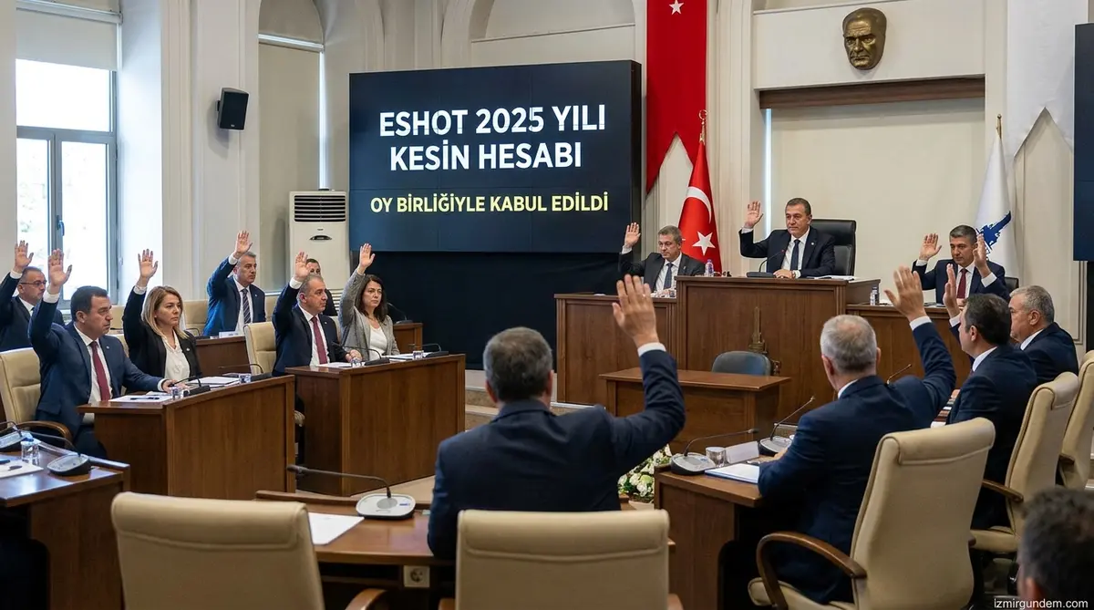 ESHOT 2025 Kesin Hesabı Meclisten Oy Birliğiyle Geçti