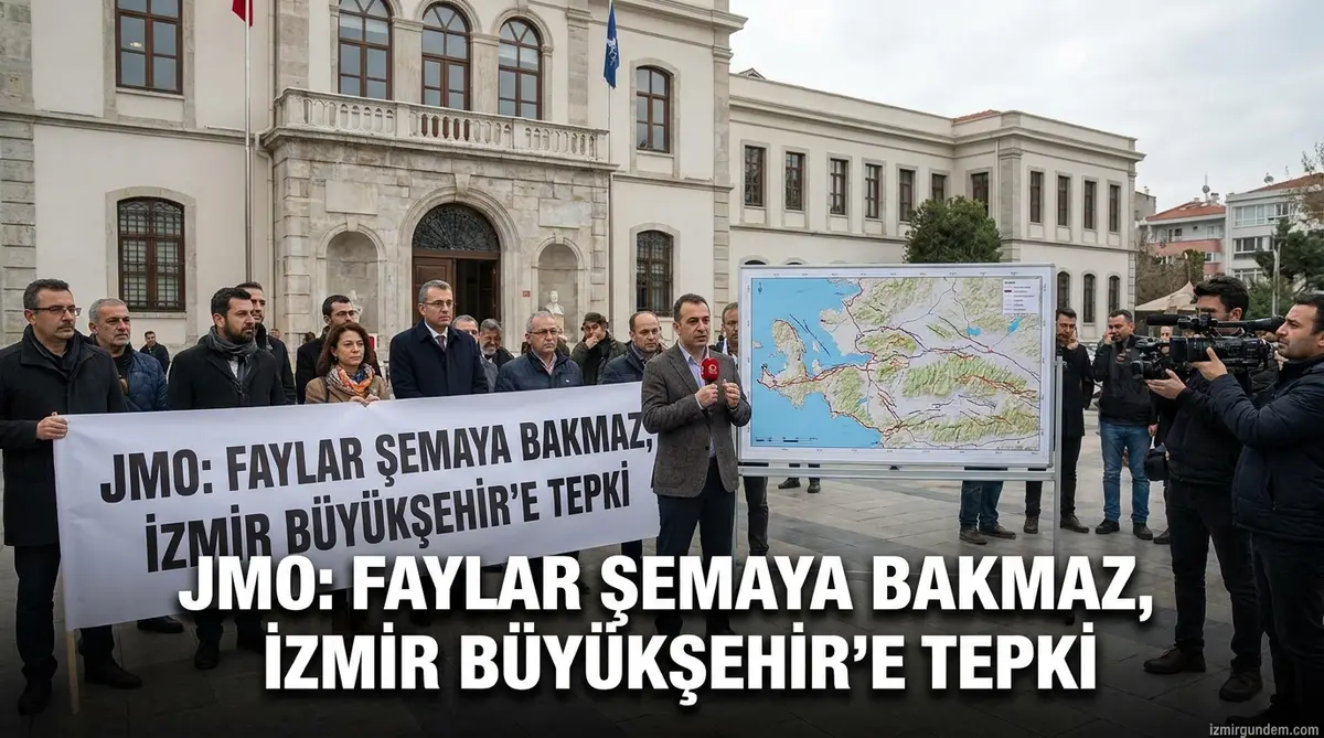 "Faylar Şemaya Bakmaz" JMO'dan İzmir Büyükşehir'e Sert Tepki
