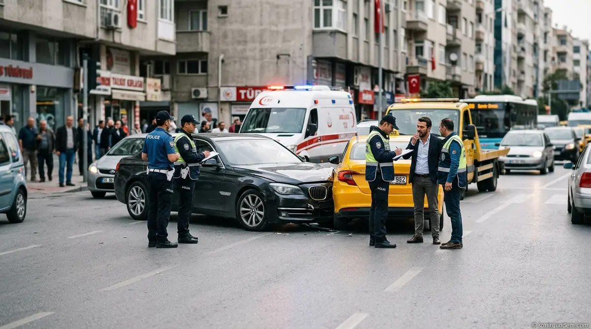 Fenerbahçe Başkanı Sadettin Saran Ataşehir'de Trafik Kazası Geçirdi