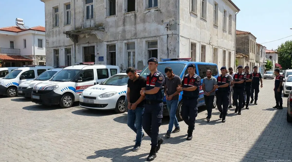 Foça'da Düğün Magandalarına Operasyon: 7 Tutuklama