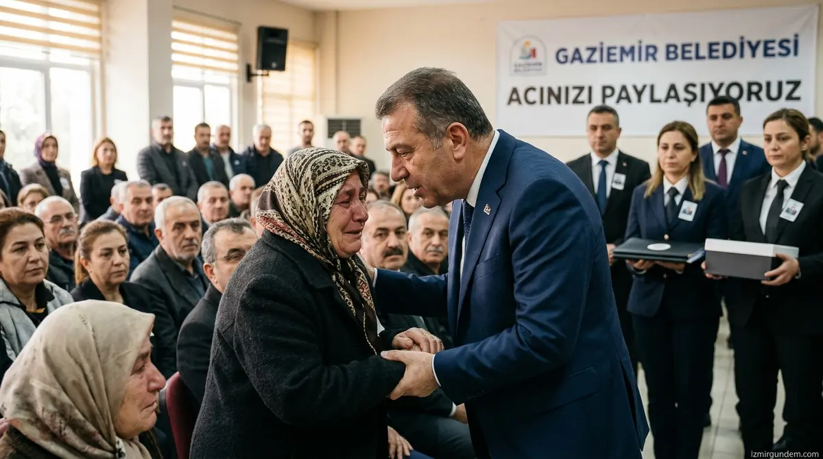 Gaziemir Belediyesi 1239 Ailenin Acısını Paylaştı
