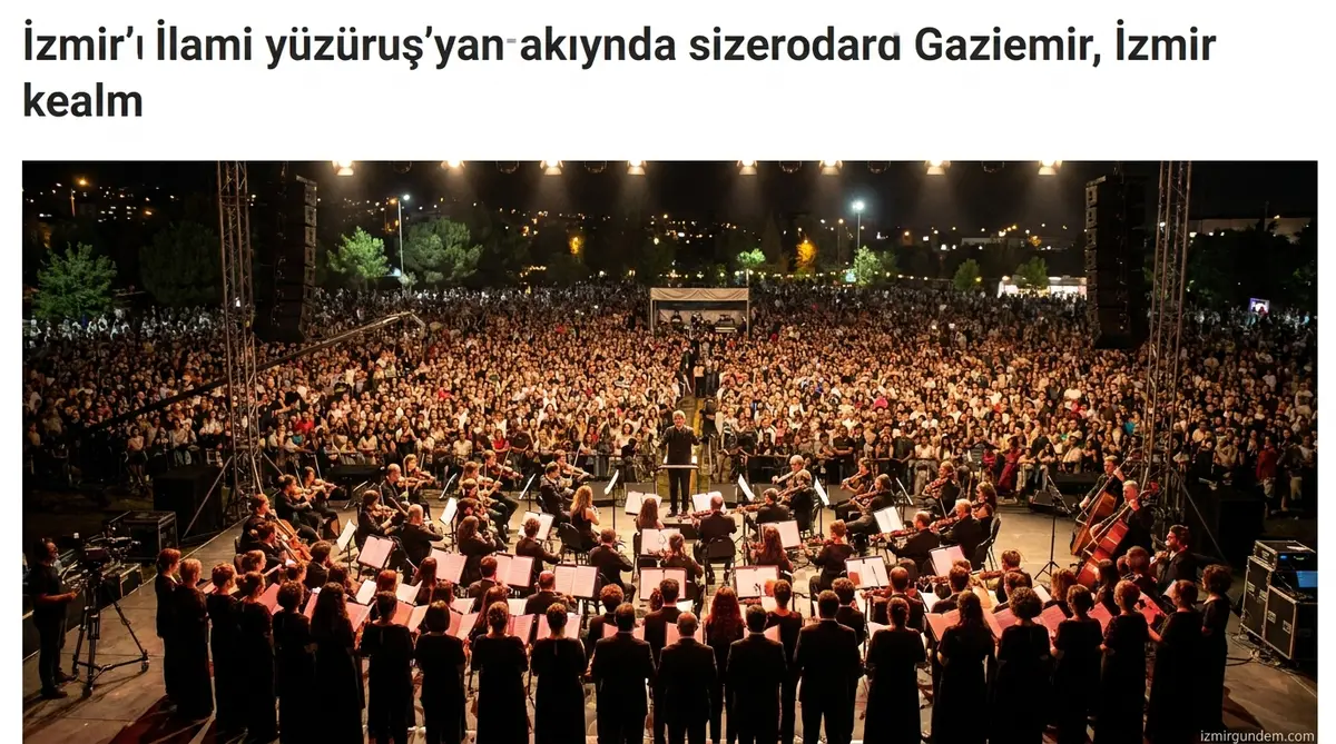 Gaziemir’de Kültür Sanat Sezonu Metropol Orkestrası ile Açıldı