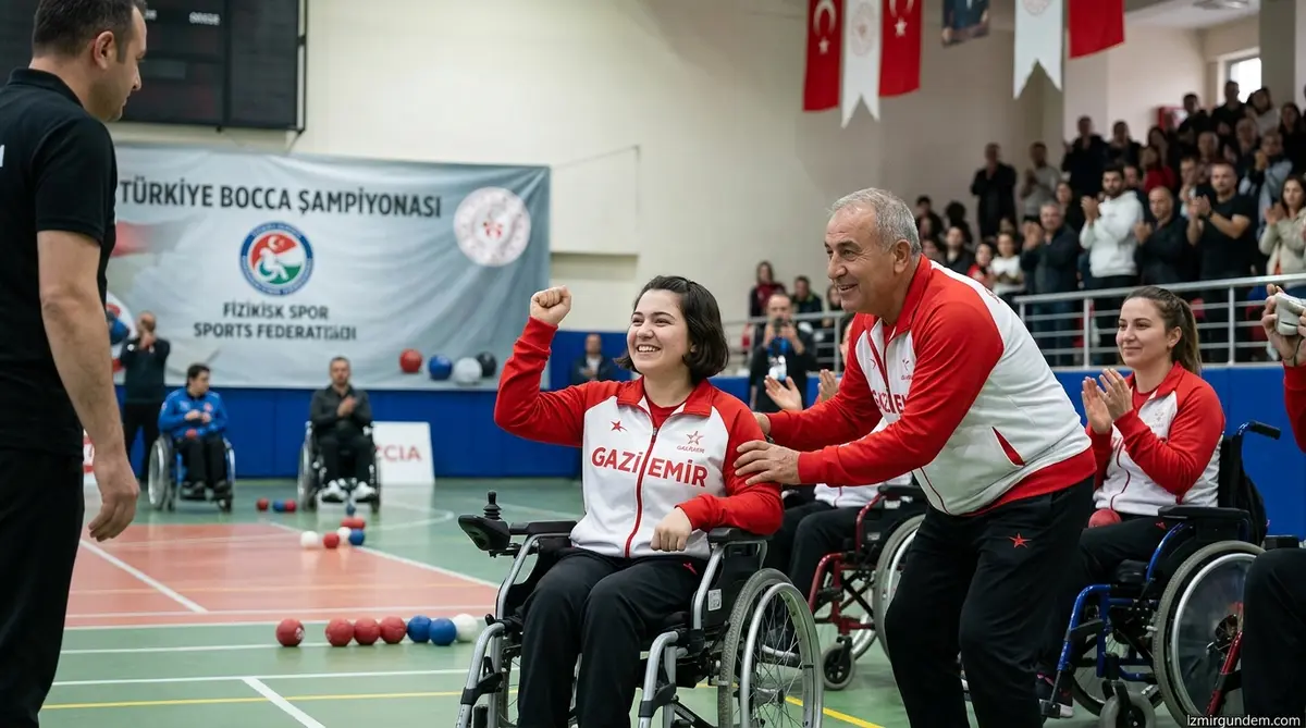 Gaziemir'in Boccia Yıldızları Türkiye Şampiyonası'na Damga Vurdu