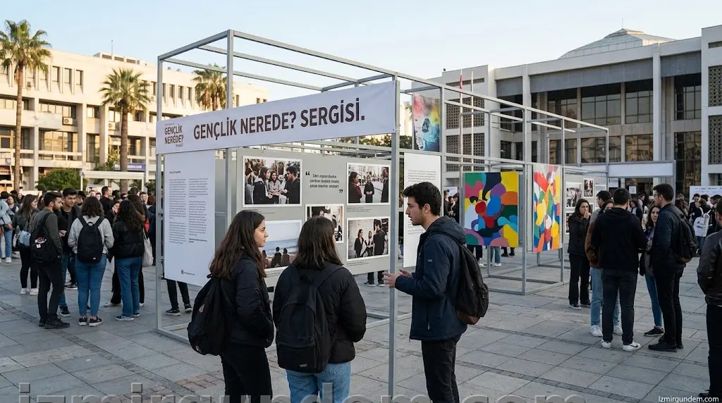 Gençlik Nerede Sergisi Vasıf Çınar Meydanı'nda