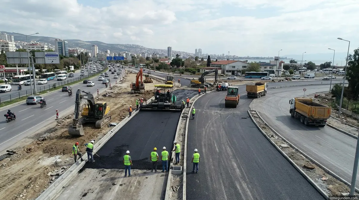 Girne ve Nazım Hikmet Bulvarları 150 Metrelik Üst Geçitle Bağlanıyor