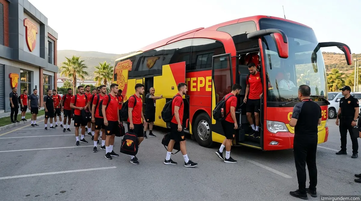 Göztepe Trabzon Deplasmanına Tam Kadro Gidiyor