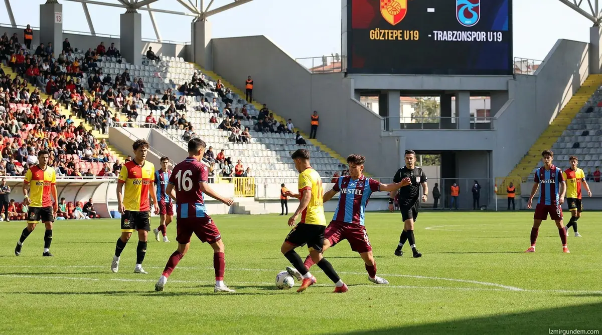Göztepe U19 Avrupa İçin Sahada: Rakip Trabzonspor