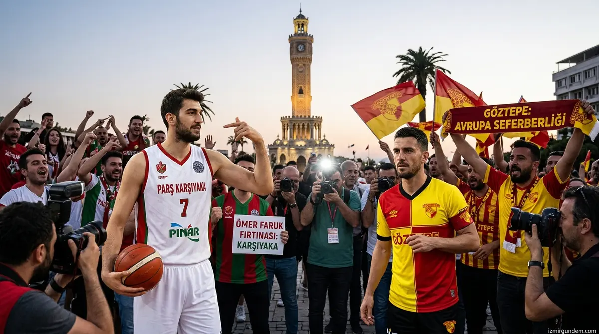 Göztepe'de Avrupa Seferberliği: Karşıyaka'da Ömer Faruk Fırtınası