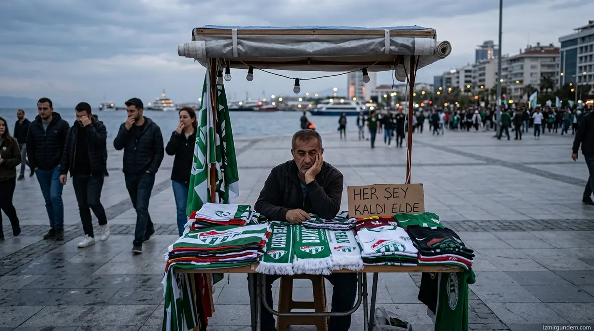 Gündoğdu'da şampiyonluk hüsranı: Esnafın malı elde...