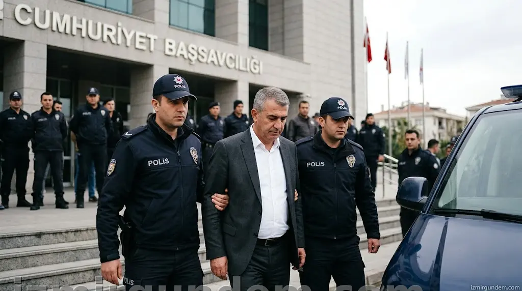 Güzelbahçe Belediye Başkanı Mustafa Günay Gözaltında