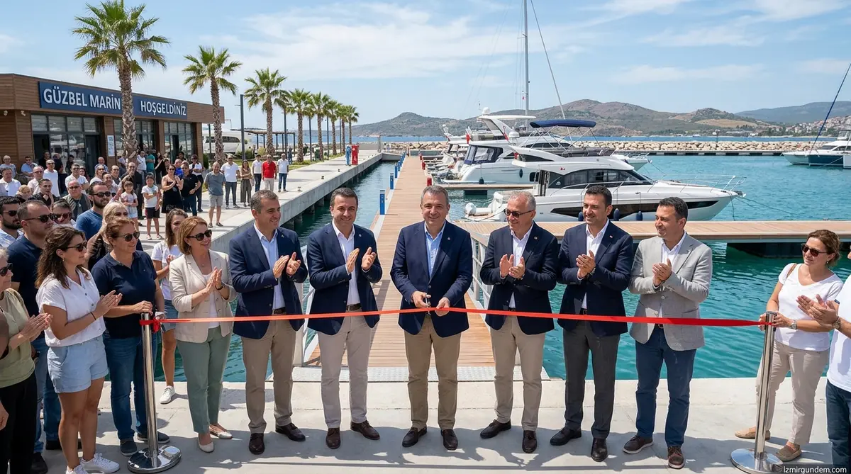 Güzelbahçe Sahilinde Yeni Dönem: Güzbel Marin Kapılarını Açtı