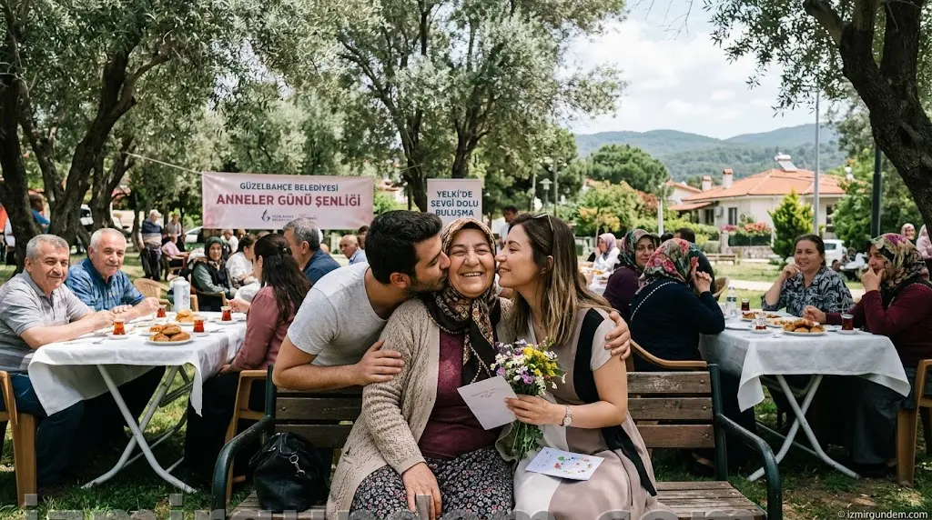 Güzelbahçe'de Anneler Günü: Yelki'de Sevgi Dolu Buluşma