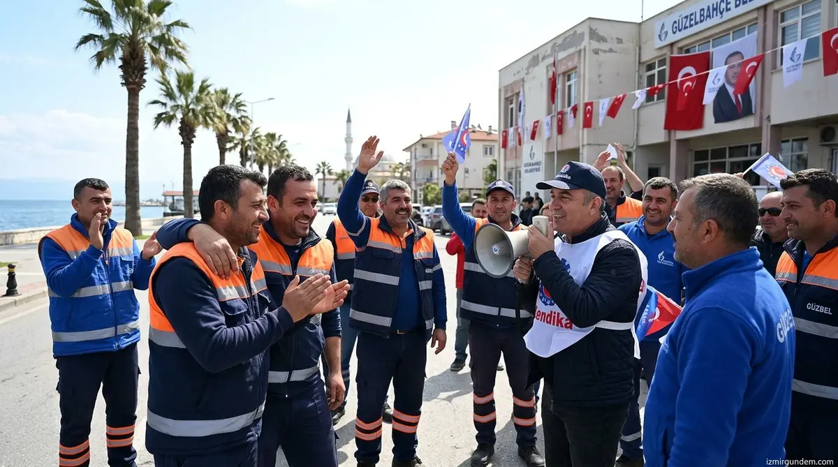 Güzelbahçe’de GÜZBEL İşçilerine Sendika Müjdesi