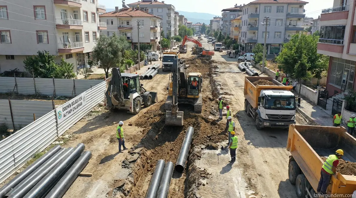 Ödemiş'e 200 Milyonluk Altyapı Yatırımı