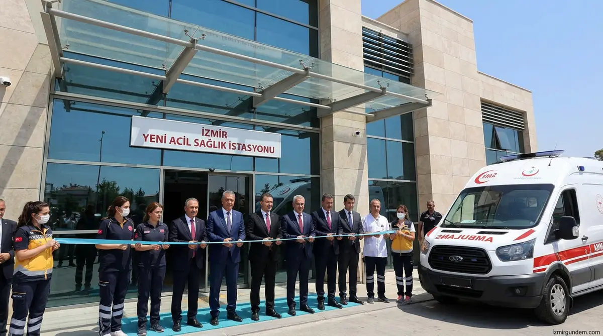 İzmir'e Yeni Acil Sağlık İstasyonu Açıldı