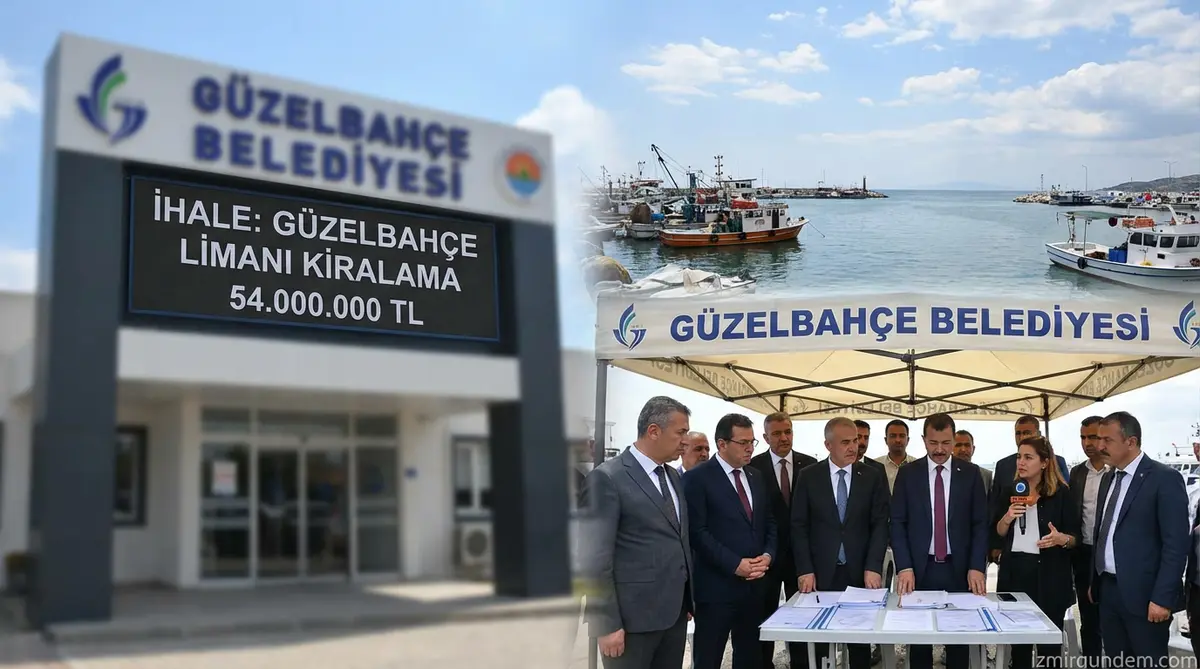 Güzelbahçe'de 54 Milyonluk Kiralama İhalesi