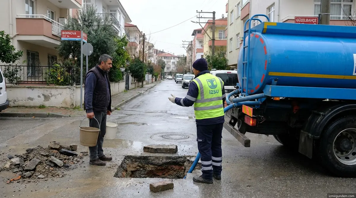 İzmir'de Su Kesintisi: Bornova ve Güzelbahçe