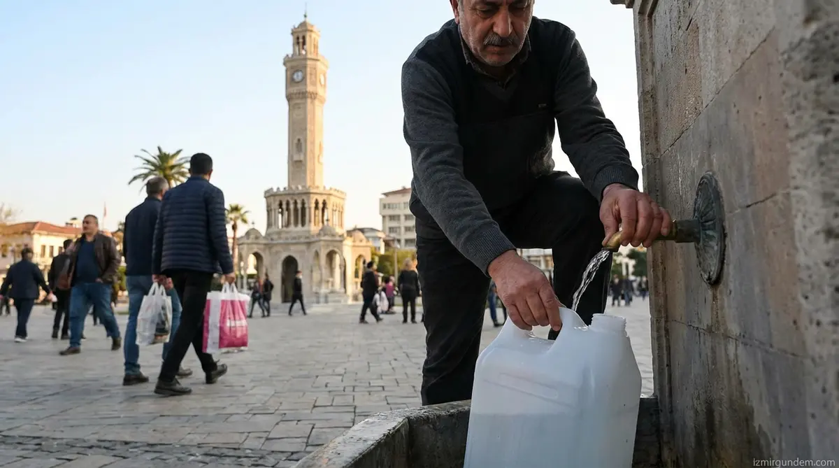 İzmir'de Günlük Su Tüketimi 215 Litre