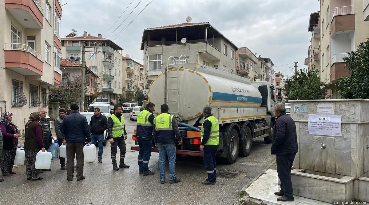 İzmir'de Su Kesintisi: 9 İlçede Etkili Olacak