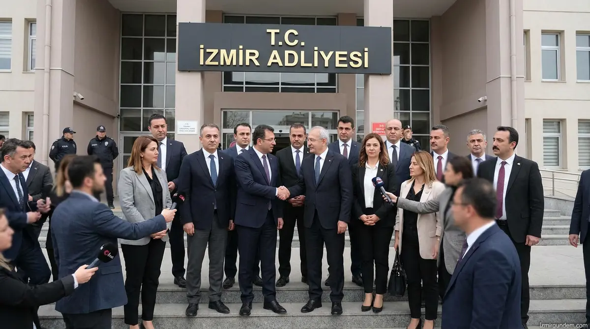 İzmir Adliyesinde Yeni Görevlendirmeler Yapıldı