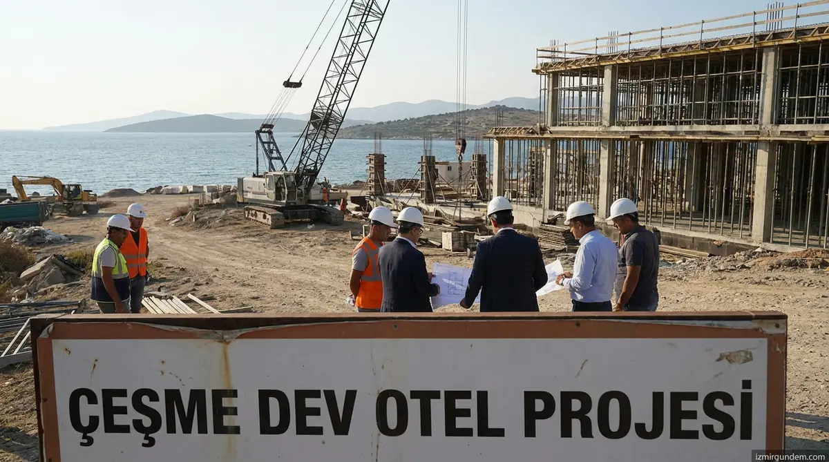Çeşme'ye Dev Otel Projesi Onay Aldı