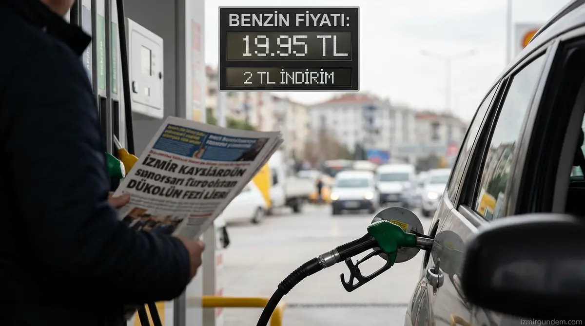 İzmir'de Benzin Fiyatları Düştü (2 TL İndirim)