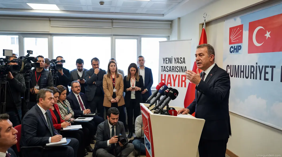 CHP'den Yeni Yasa Tasarısına Sert Eleştiri