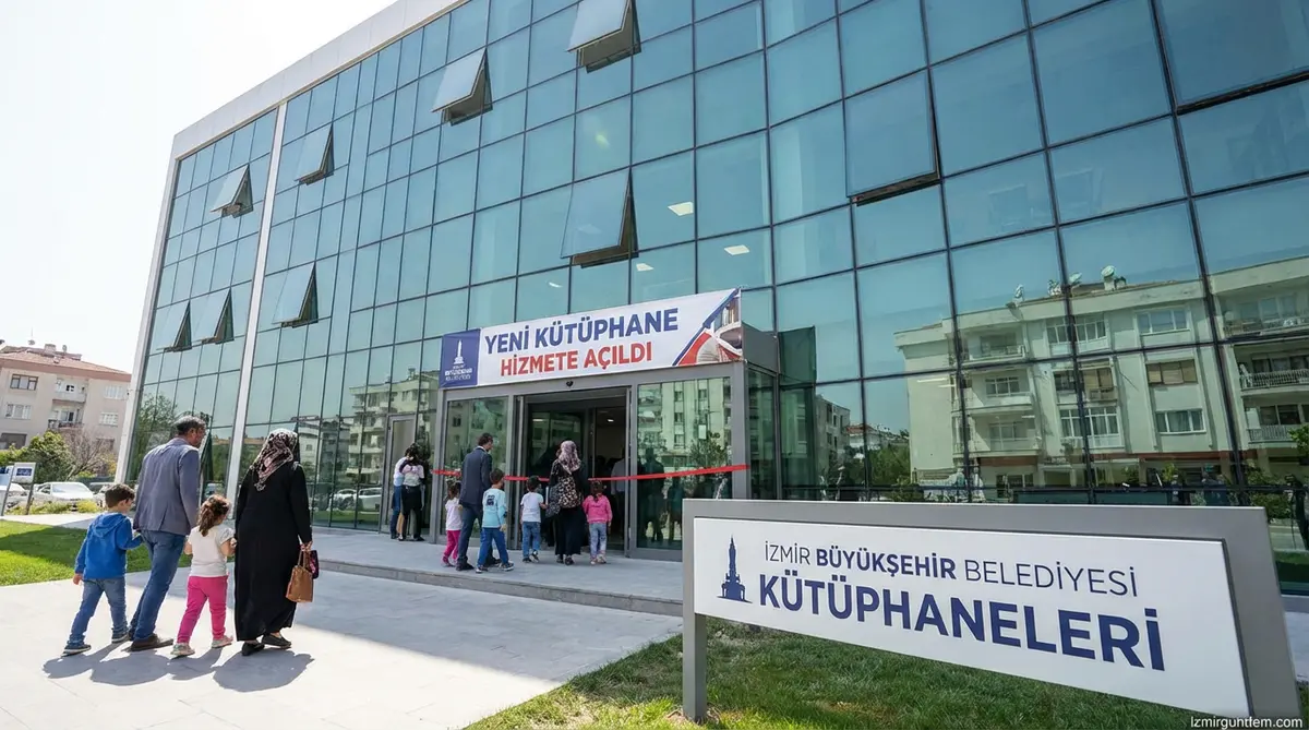 İzmir'de Kütüphane Hizmetleri Genişliyor