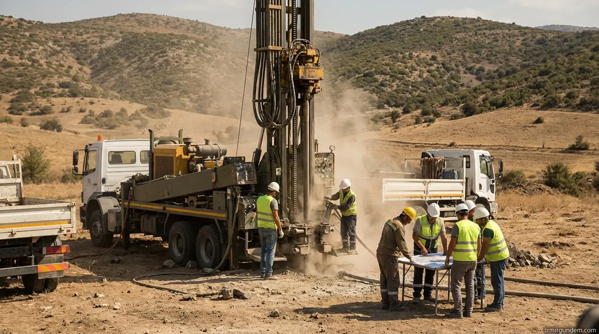 İzmir ve Manisa'da Yeraltı Suyu Arama Çalışması