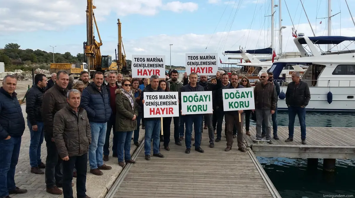 Teos Marina'ya Kapasite Artışı İtirazı