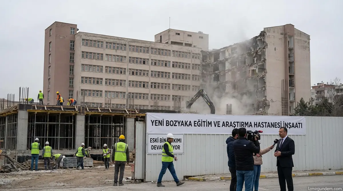 Bozyaka Hastanesi Yıkılıyor, Yenisi Geliyor