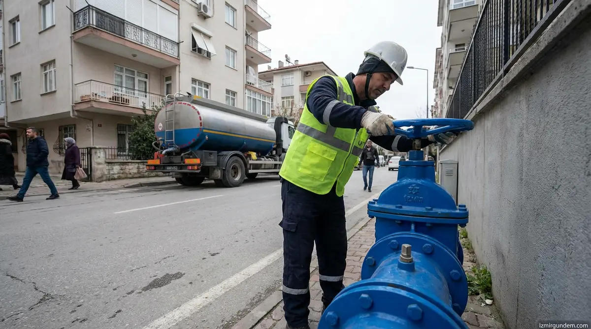 İzmir'de Su Kesintisi: Altı İlçede Kesinti