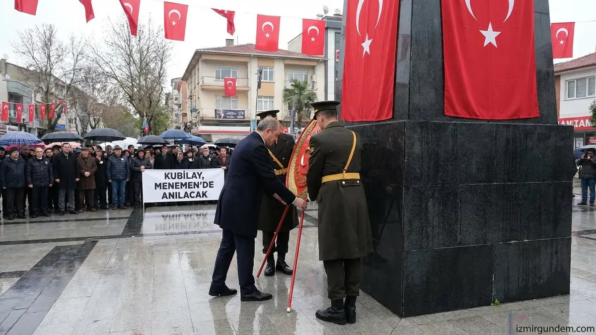 Kubilay, Menemen'de Anılacak