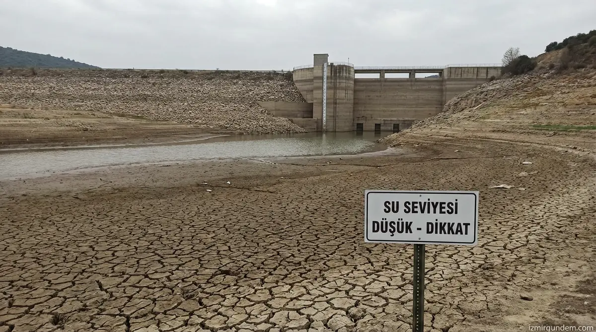 İzmir Barajları Alarm Veriyor: Doluluk Oranları Düştü