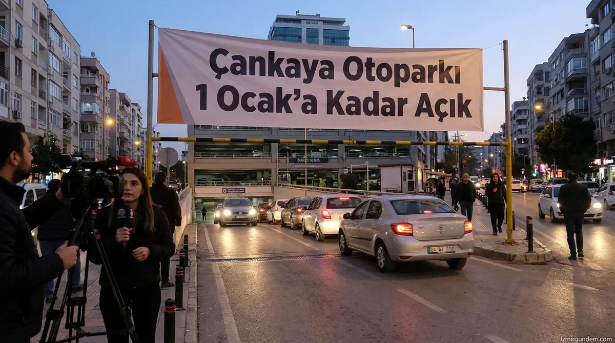 Çankaya Otoparkı 1 Ocak'a Kadar Açık