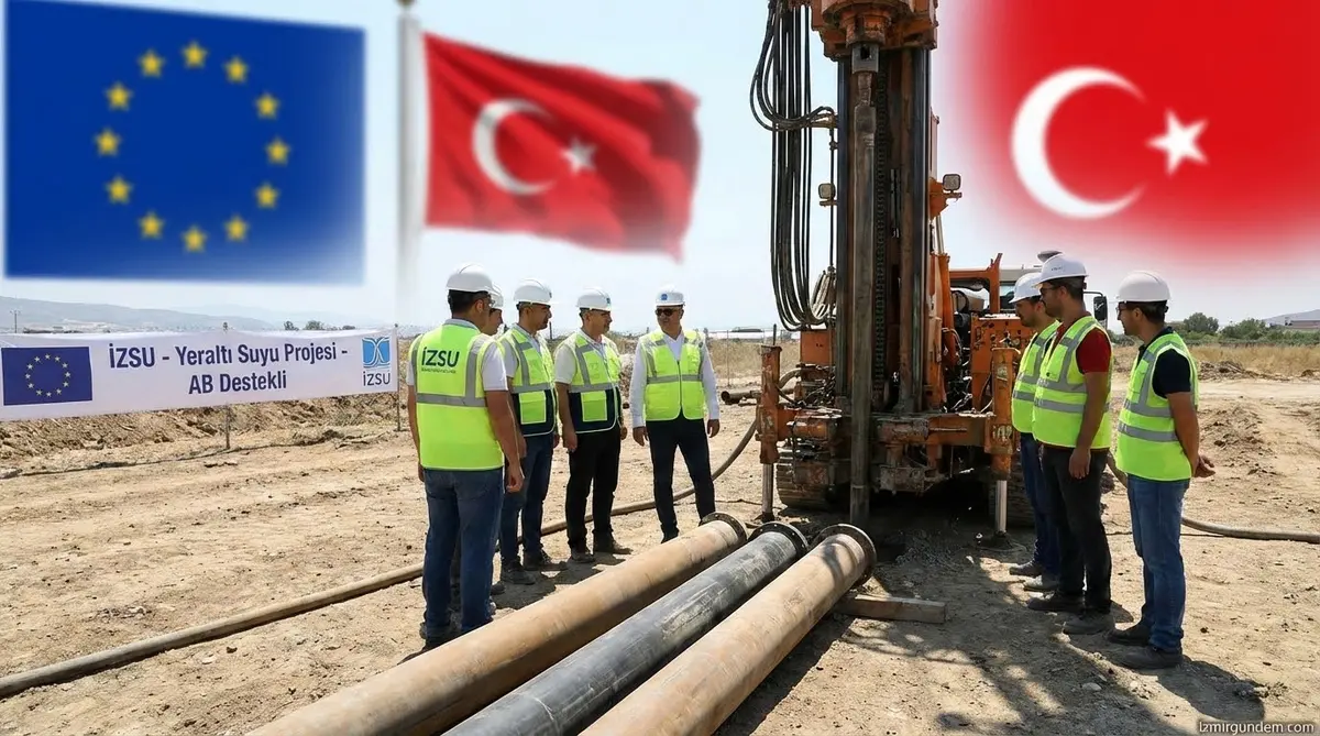 İZSU'dan Yeraltı Suyu için AB Destekli Proje
