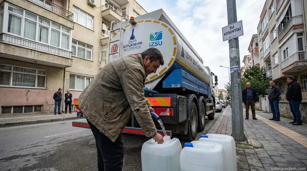 İzmir'de Su Kesintisi: 27 Aralık Detayları