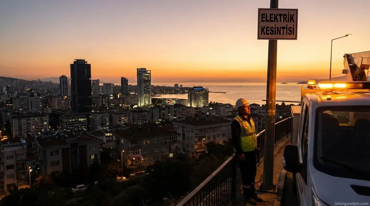 İzmir'de Planlı Elektrik Kesintisi: 21 İlçe Etkilenecek