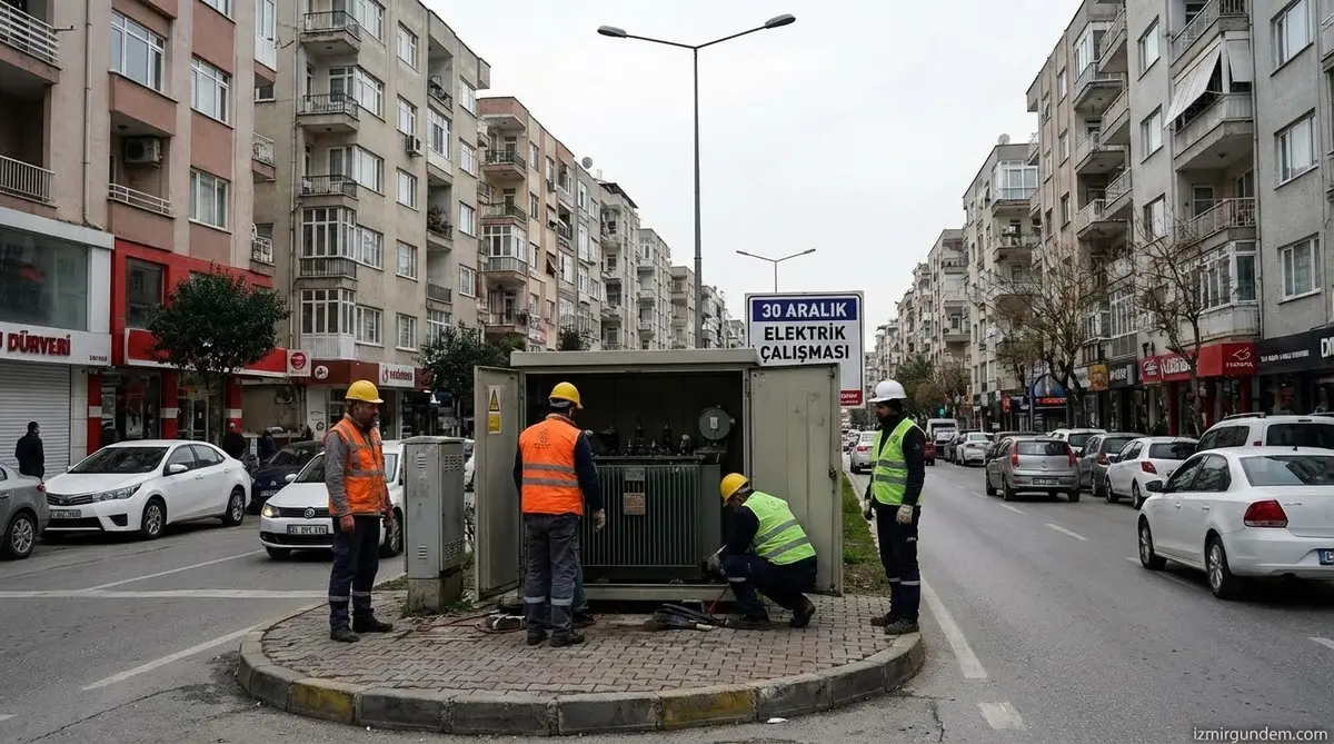İzmir'de Planlı Elektrik Kesintileri (30 Aralık)