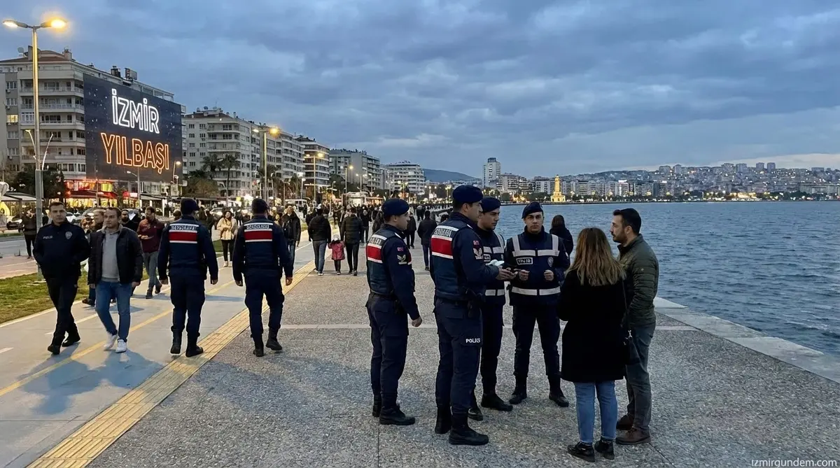 Ege'de Yılbaşı Güvenliği: 600 Personel Görevde