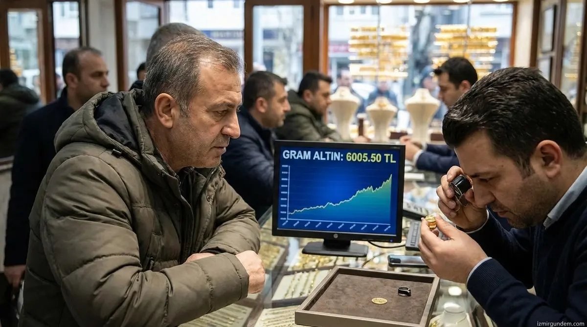 Altın Yükselişe Devam: Gram Altın 6000 TL'yi Aştı