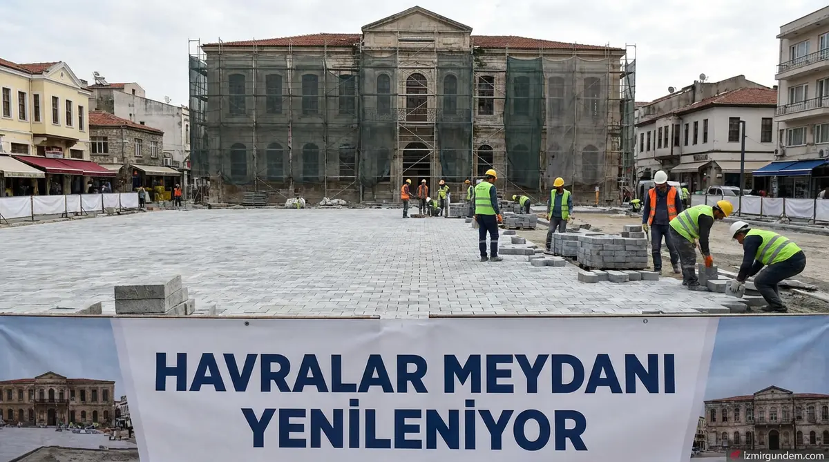 Havralar Meydanı Yenileniyor