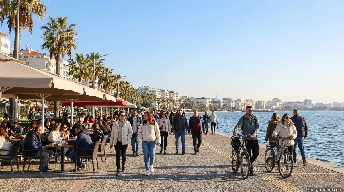 İzmir'de Güneşli Hava Keyfi: 5 Ocak