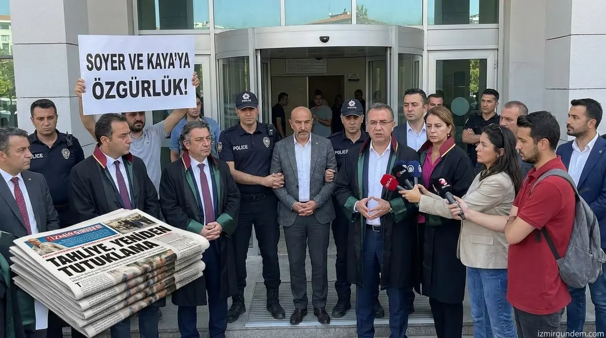 Soyer ve Kaya'ya Tahliye, Yeniden Tutuklama